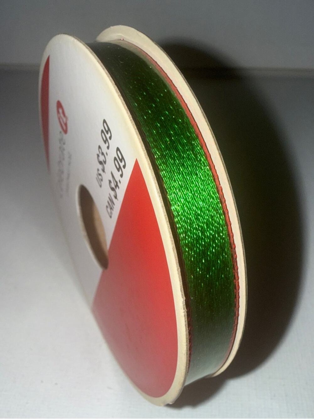 Celebrate It Satin Ribbon Spool in Shiny Green